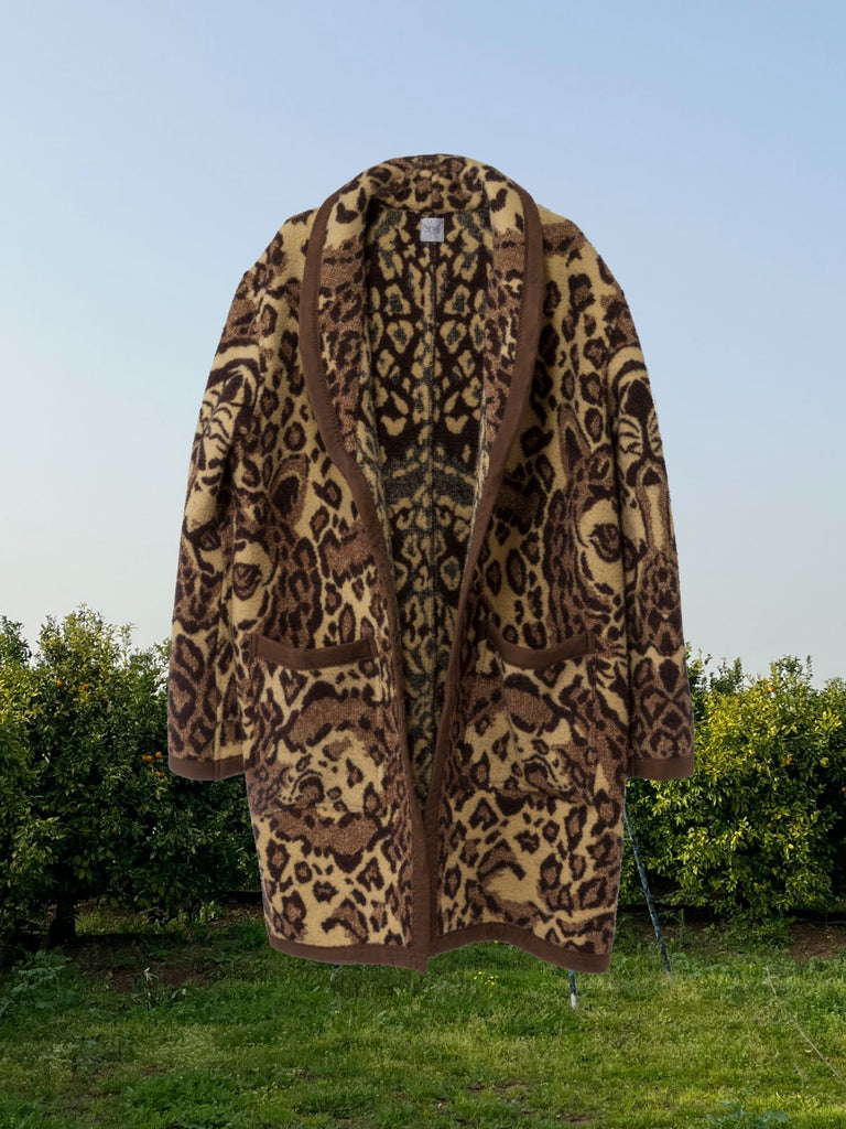Hilal Upcycled Robe Coat - Moxie TLV