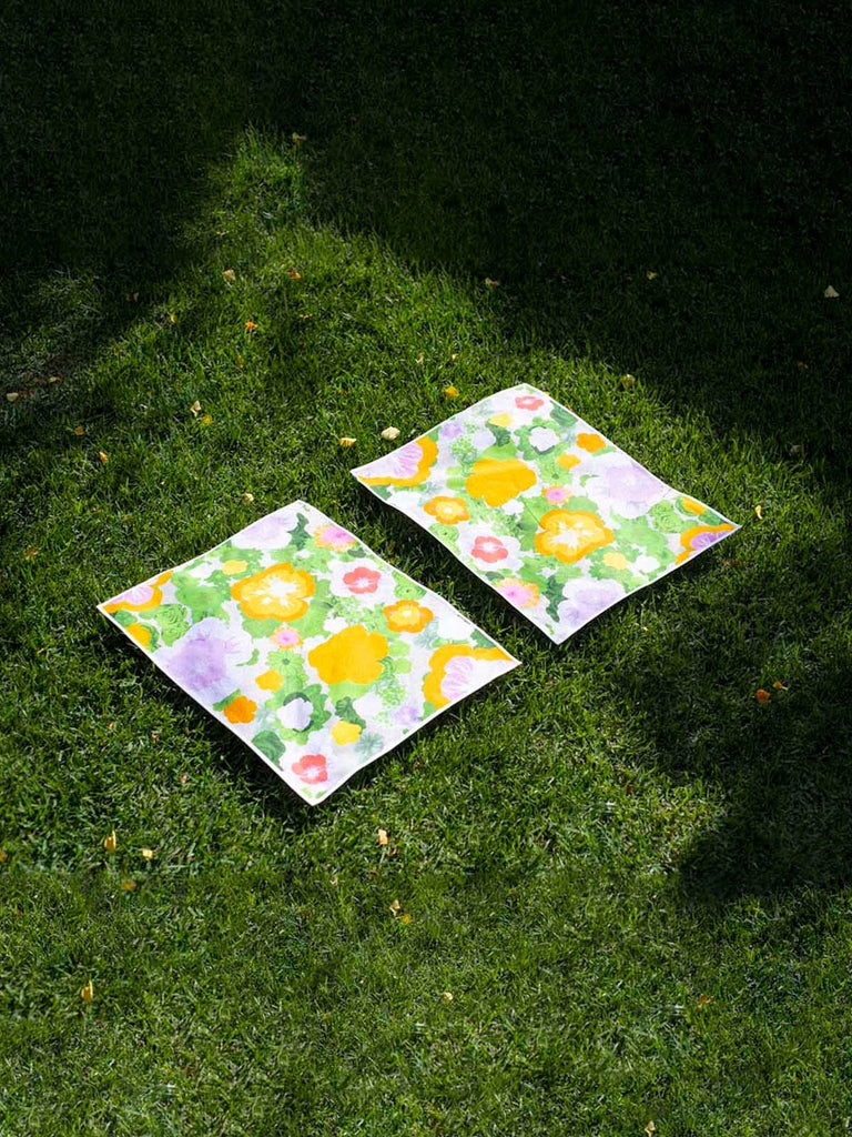 MOXIE X Better in Person Violets Fiesta Placemats - Set of 2 - Moxie TLV