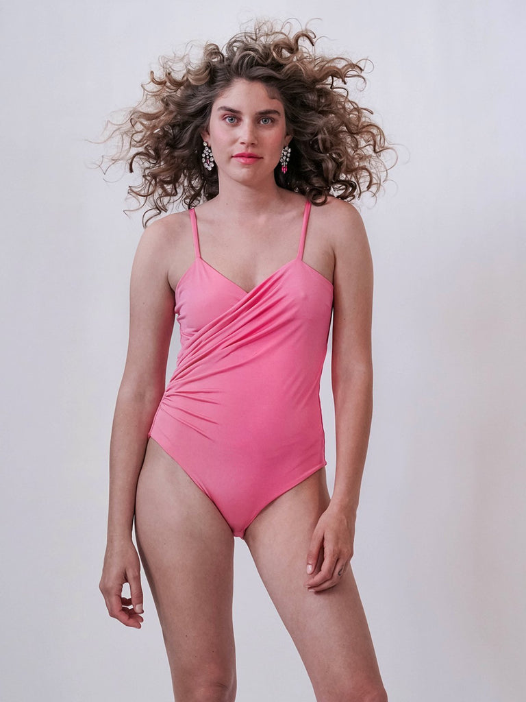 Shahar Avnet Cherry Bodysuit - Pink - Moxie Tel-Aviv