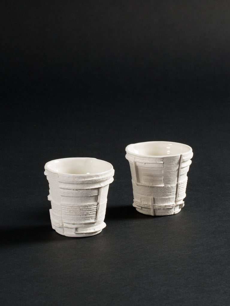 Tamara Efrat Porcelain Bauhaus Goblet II - Moxie Tel-Aviv