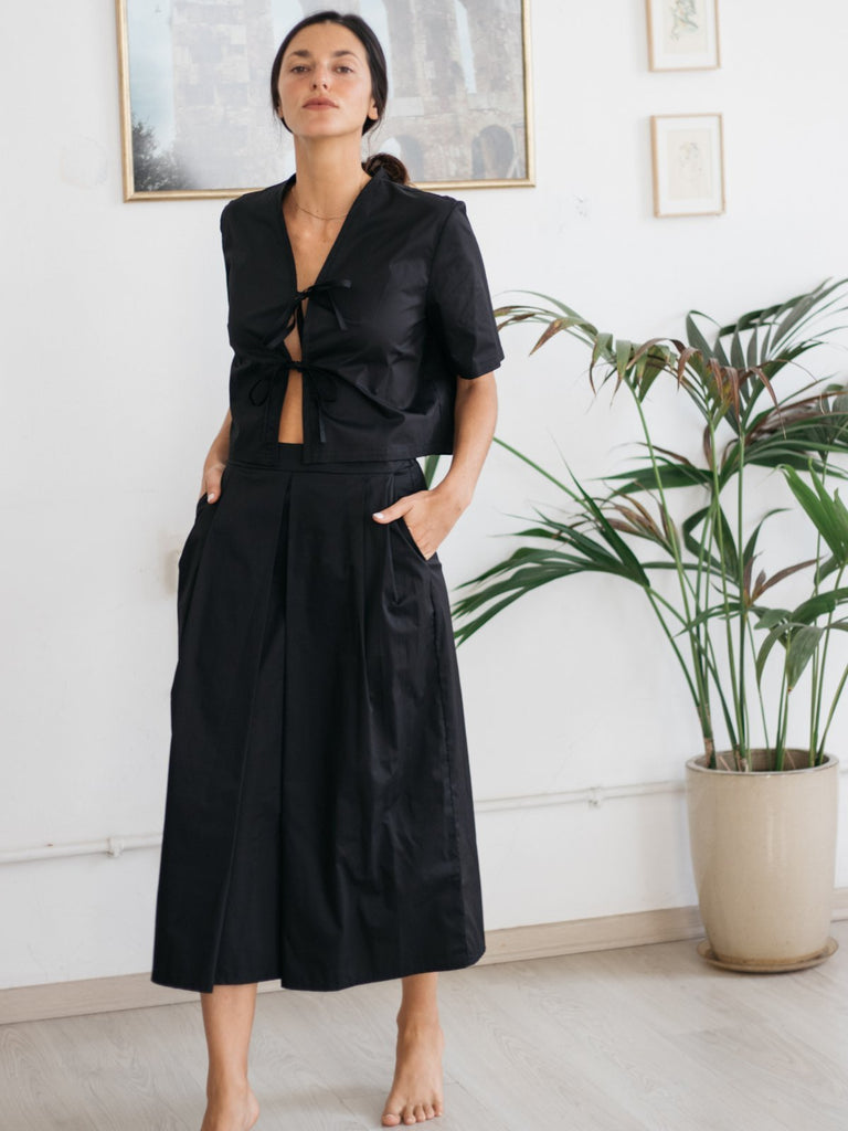 Tutu.b The Tailored Skirt - Black - Moxie Tel-Aviv