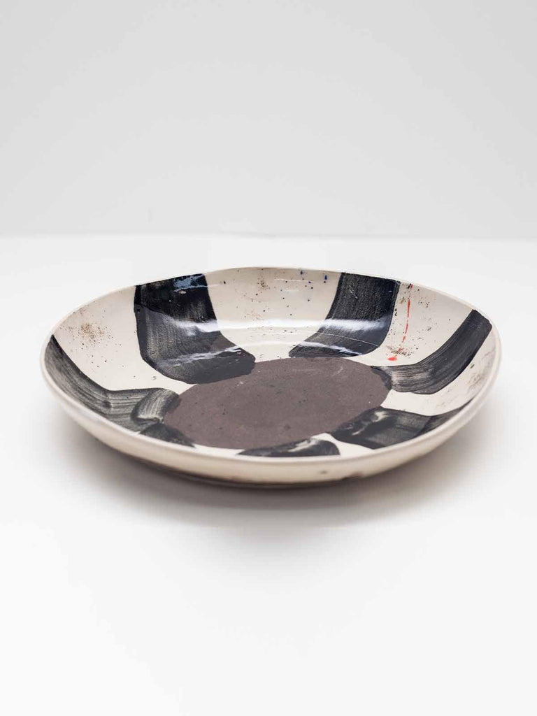 Yaara Oren Yael Ceramic Plate- Abstract XI - Moxie Tel-Aviv