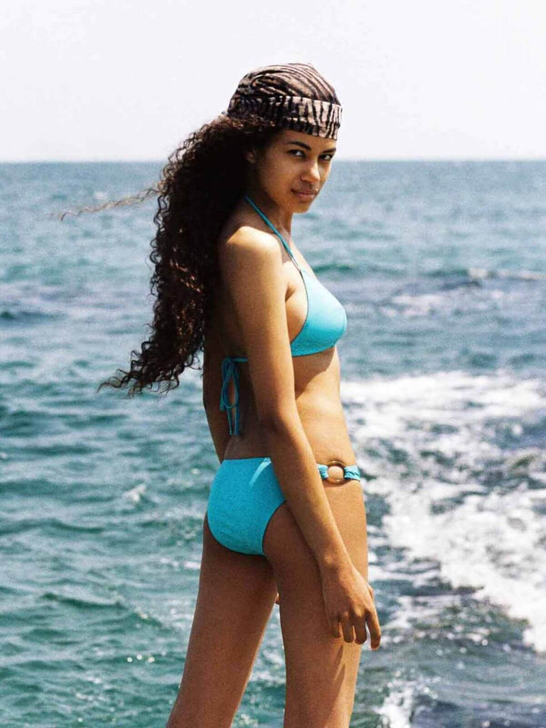 Anna Rosen Turquoise Jade Bikini Set - Moxie Tel-Aviv