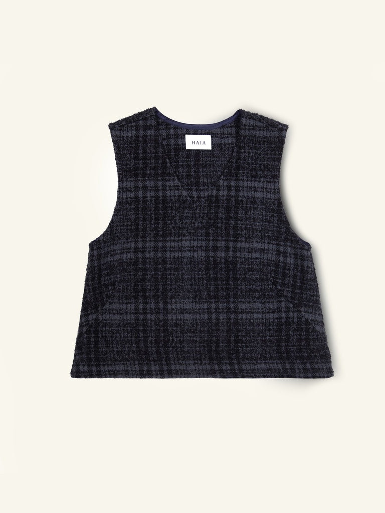 Haia Wool Shira Vest - Moxie TLV