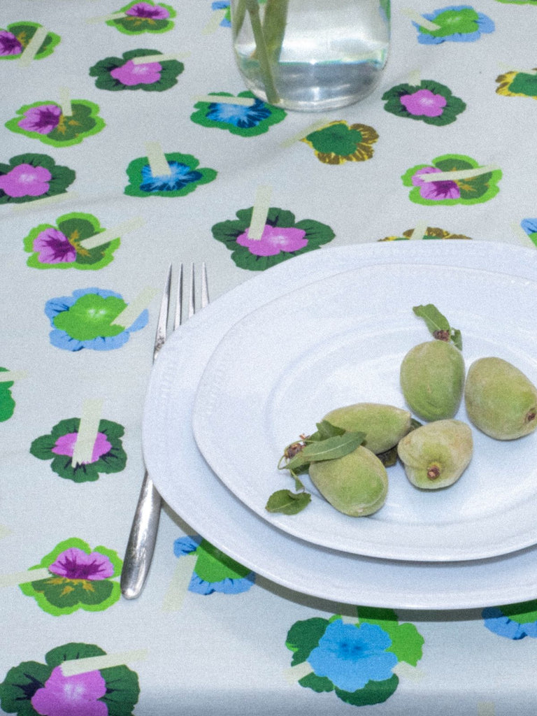 MOXIE X Better in Person Violets Are Green Tablecloth 220X145cm - Moxie TLV