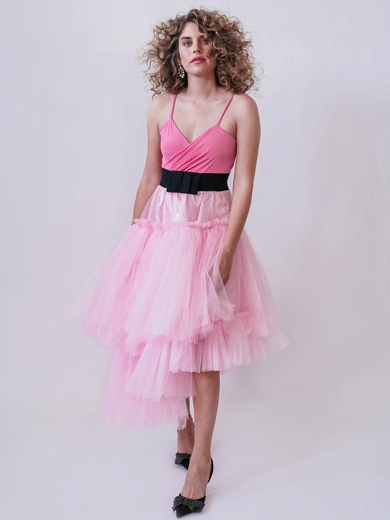 Shahar Avnet Cherry Bodysuit - Pink - Moxie Tel-Aviv