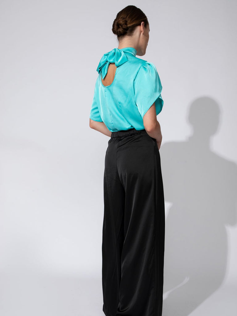 Shahar Avnet Elegant Rose Shirt - Light Blue - Moxie TLV