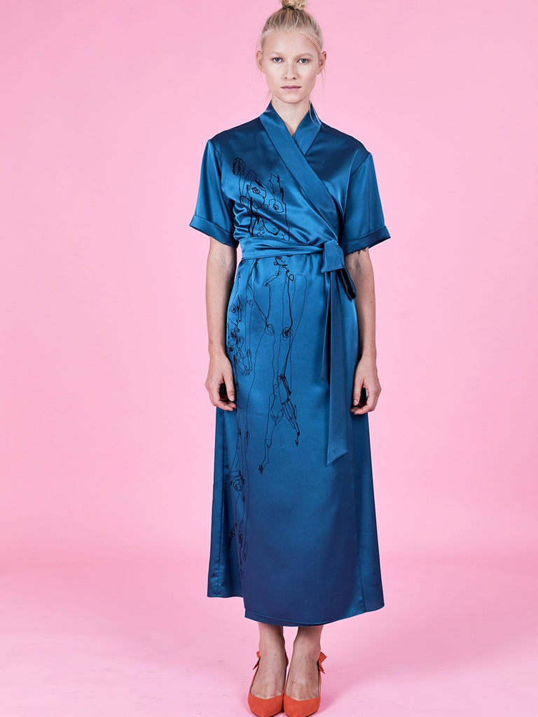 Shahar Avnet Many Faces Dress - Patrol - Moxie Tel-Aviv