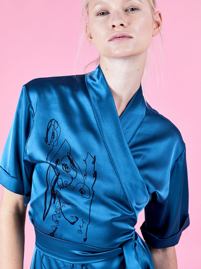 Shahar Avnet Many Faces Dress - Patrol - Moxie Tel-Aviv