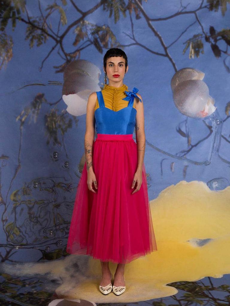 Shahar Avnet The New Look Skirt - Pink - Moxie Tel-Aviv