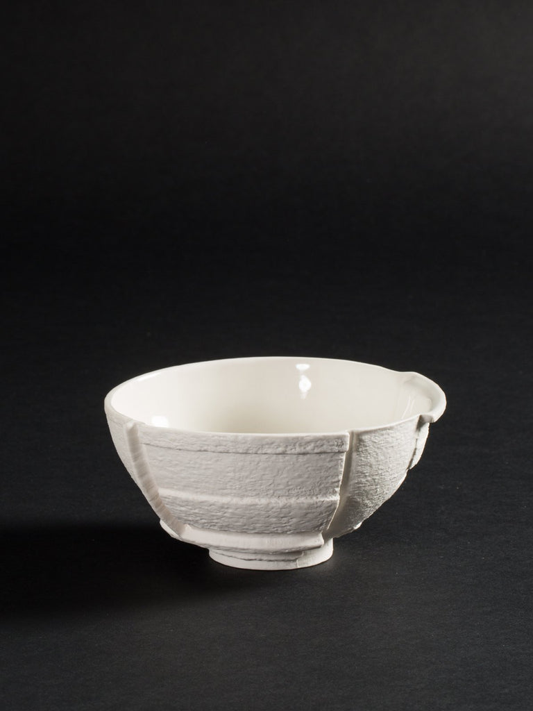 Tamara Efrat Porcelain Bauhaus Medium Bowl VI - Moxie Tel-Aviv