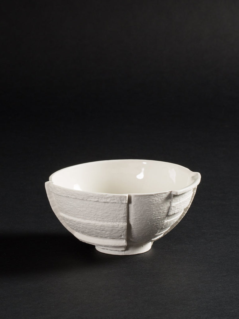 Tamara Efrat Porcelain Bauhaus Medium Bowl VI - Moxie Tel-Aviv