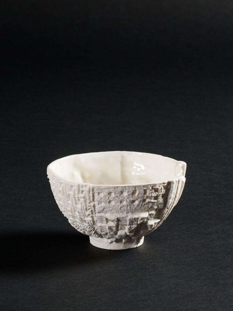 Tamara Efrat Porcelain Bauhaus Small Bowl III - Moxie Tel-Aviv