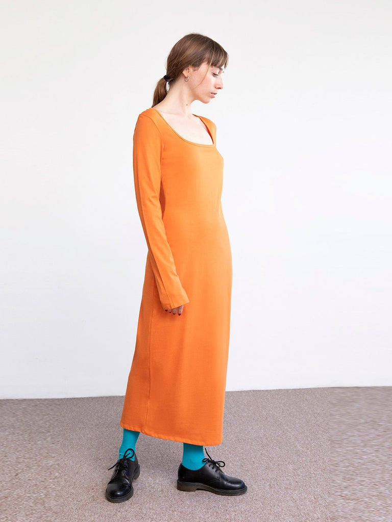 Tutu.B Leah Dress - Orange - Moxie TLV