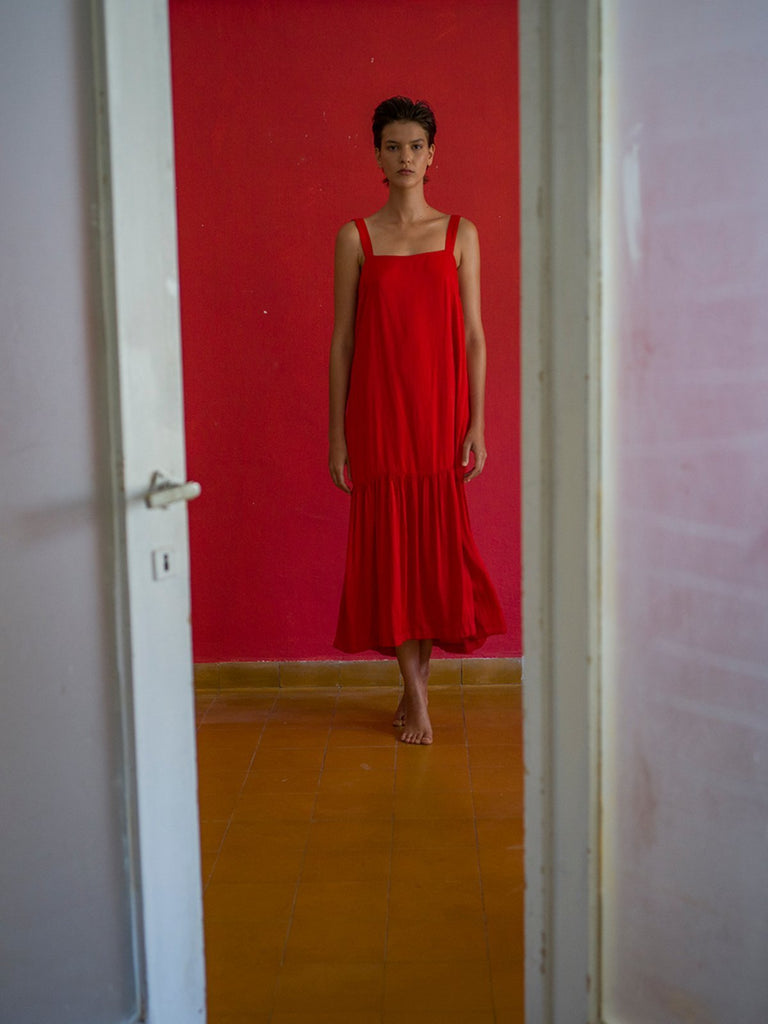 Tutu.B The Perfect Dress - Red - Moxie Tel-Aviv