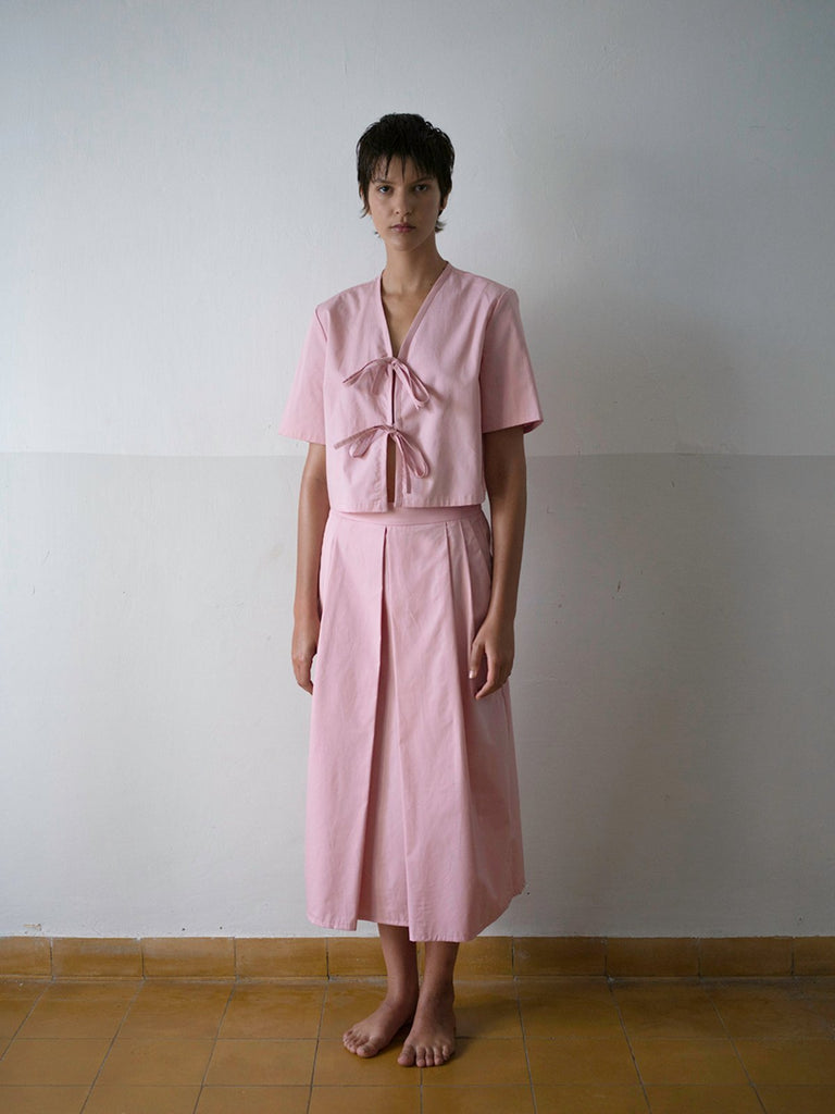 Tutu.B The Tailored Skirt - Pastel Pink - Moxie Tel-Aviv
