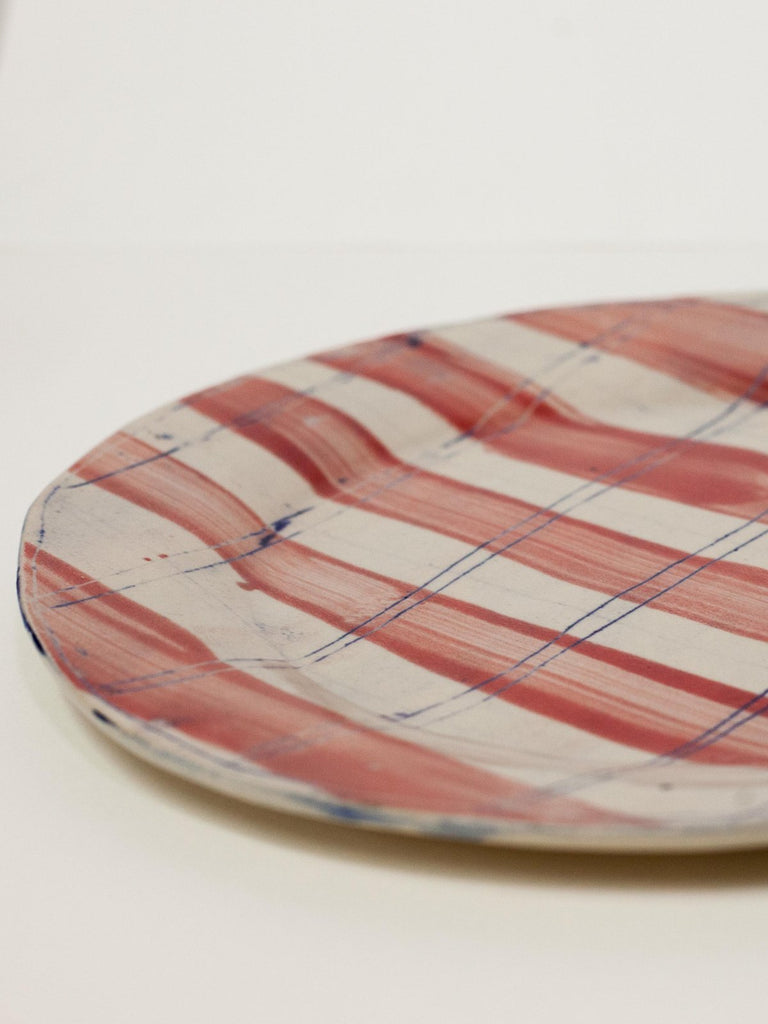 Yaara Oren Avinoam Ceramic Plate- Arbstract II - Moxie Tel-Aviv